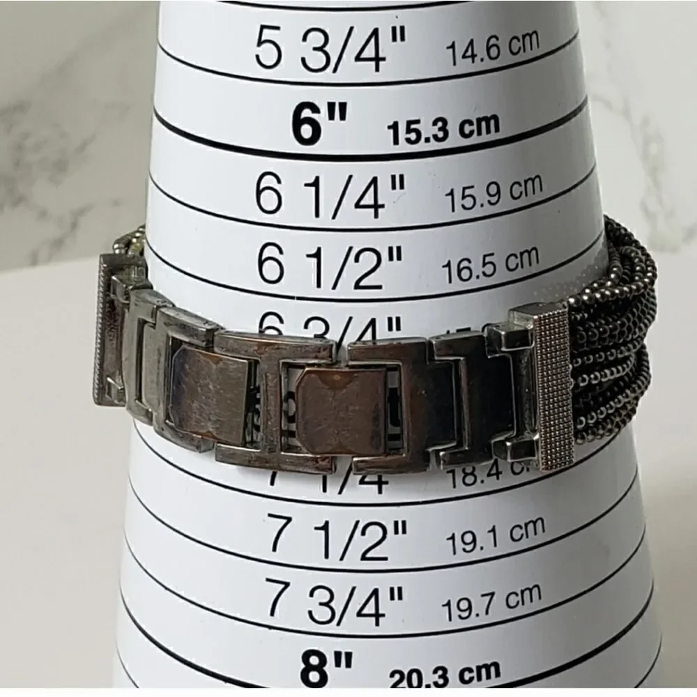 CHICO'S Mixed Metals Ball Chain Watch - Picture 6 of 6